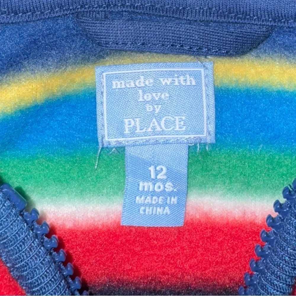 The Children's‎ Place Rainbow Striped Baby Jacket